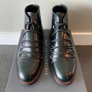 WANT Les Essentiels - Eriksson Men's Leather Alpine Boot in Sycamore, size US7